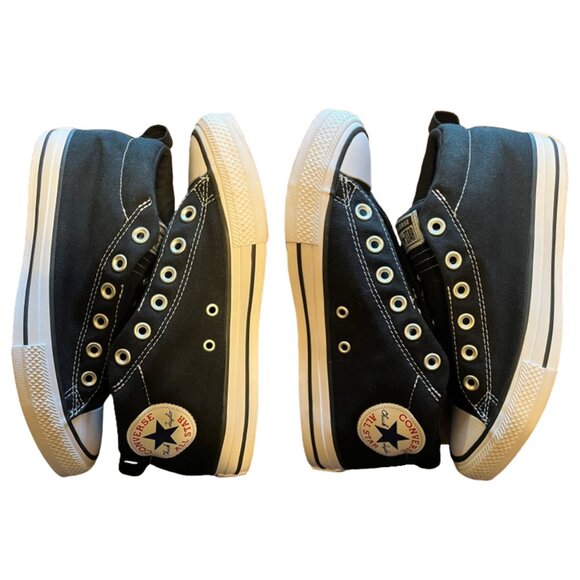 Chuck Taylor All Star Slip On Mid Top Lace Sneakers - Picture 7 of 8